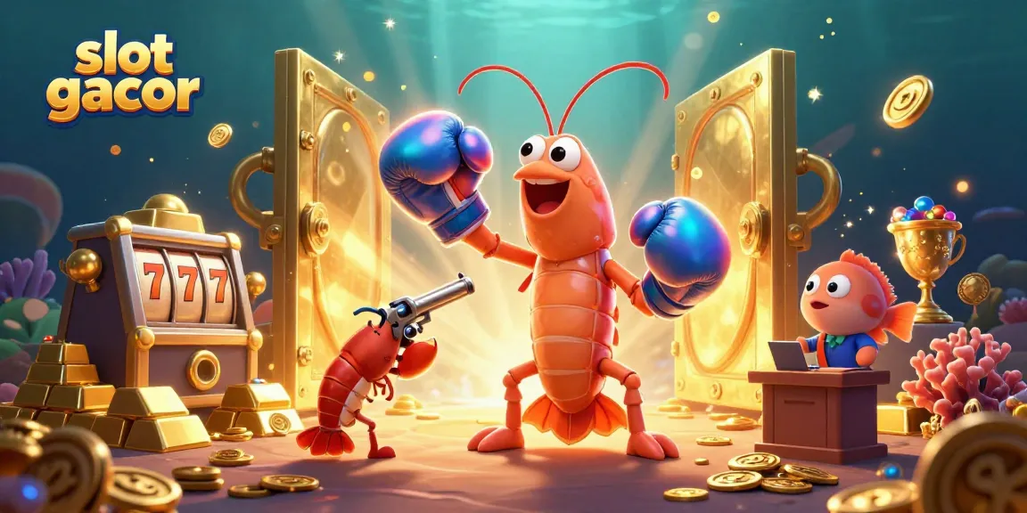 Immerse in the excitement of slot gacor with vibrant 3D visuals featuring iconic characters and sparkling treasures.