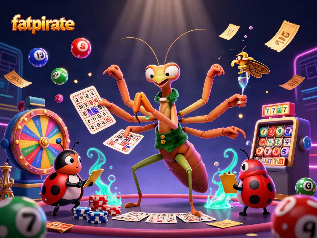 Engage in thrilling action at fatpirate casino featuring dynamic 3D characters and colorful gaming elements.